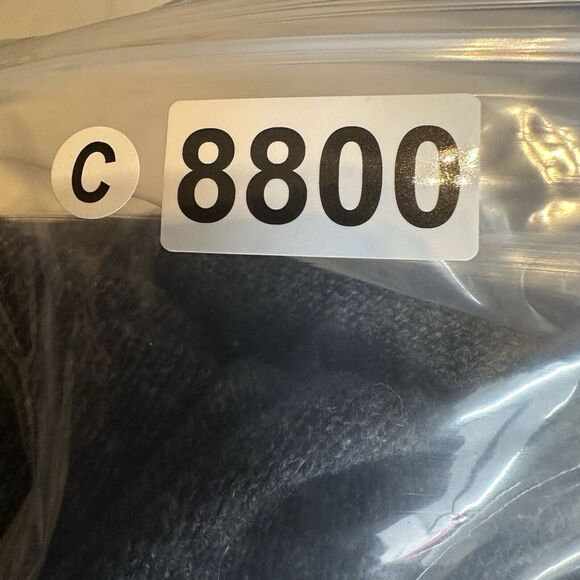 Philosophy Dane Lewis Cashmere Sweater Cardigan Sz PM Open Wrap Cozy Gray Draped - Picture 7 of 7